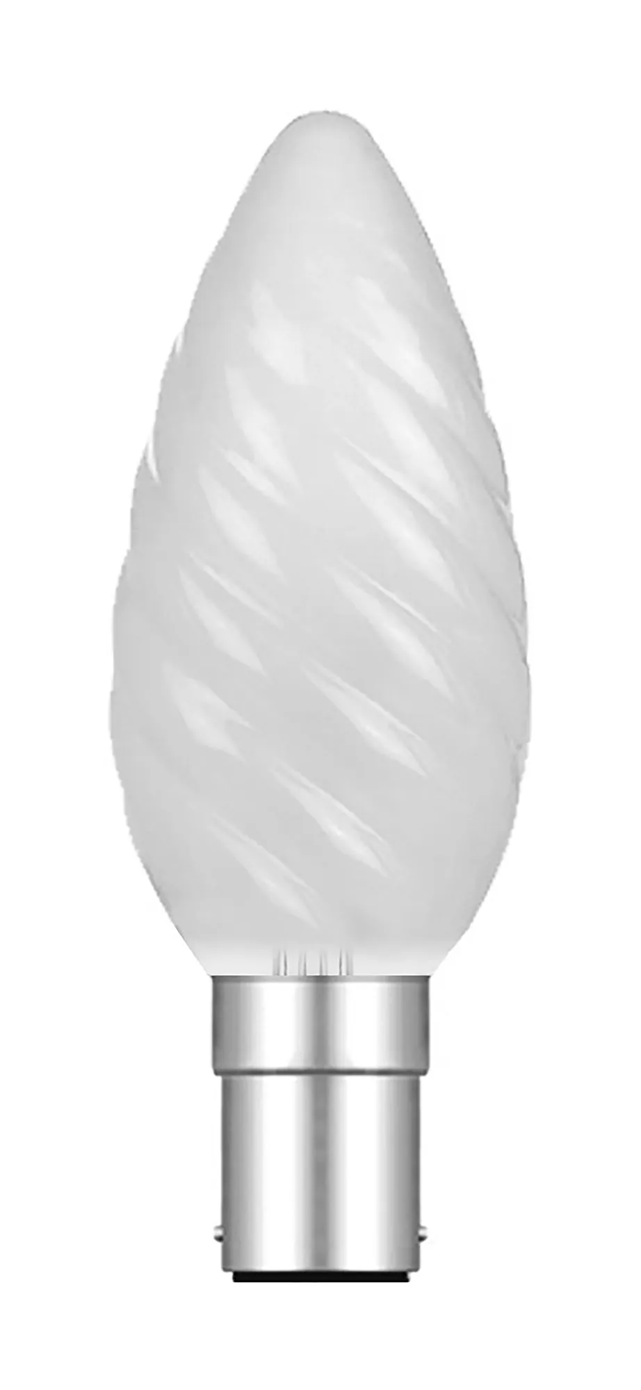 Candle 35mm Twisted Incandescent Luxram Decorative Candle